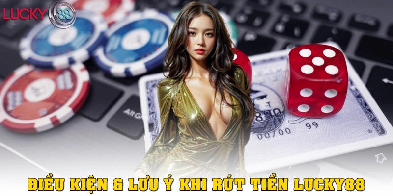 Điều kiện & lưu ý khi rút tiền LUCKY88